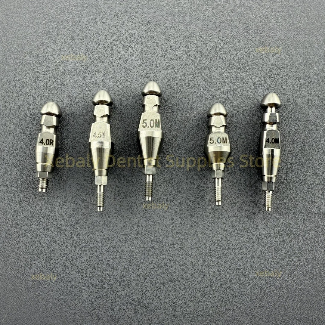 

10 шт. для зубного имплантата Osstem, титановые колонны, стержень для переноса, оттискное копирование, закрытый обычный лоток, аксессуары для стоматологической лаборатории