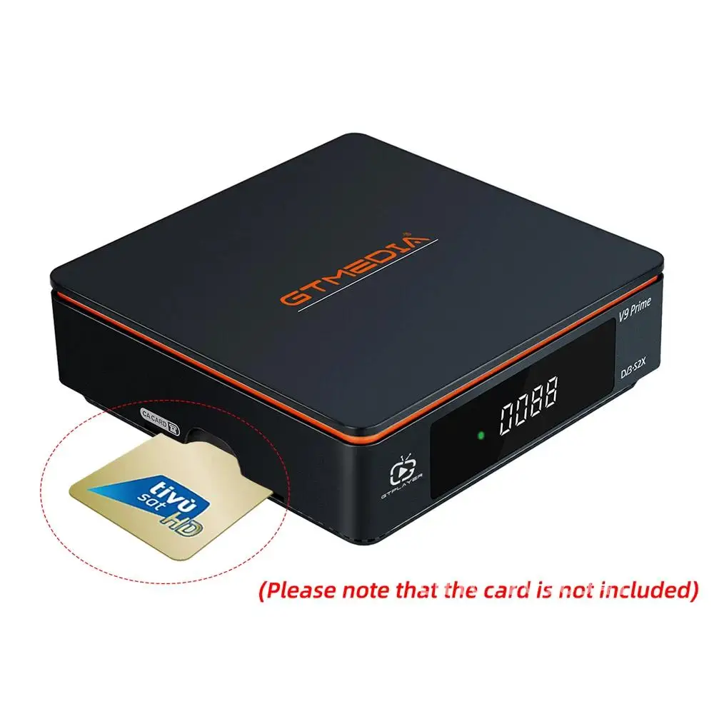 GTMEDIA V9 Prime LACAM Satellite ReceiverสนับสนุนIKS LAcam Release 70W/61WรายการDVB-S/S2/S2Xถอดรหัสจูนเนอร์ในตัวWIFI TV Box