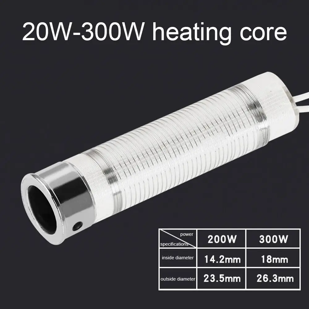 Heating Core 30/40/60/80/100/150/200/300W Universal Electric Soldering Iron Cores Replacing Heating Element Welding Tools