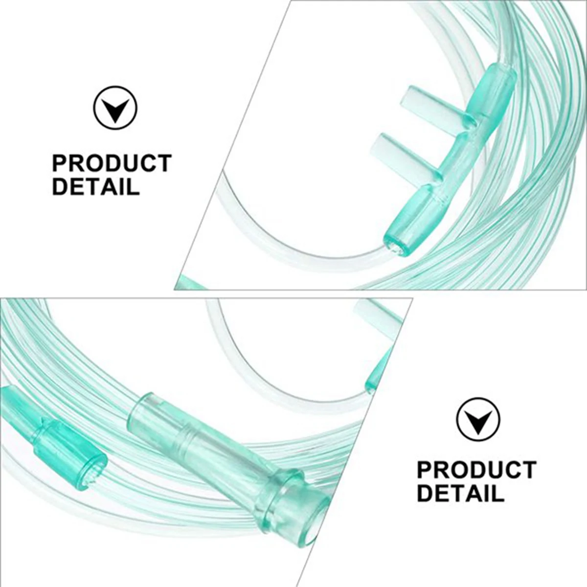 Newest! 15Pcs Oxygen Cannulas 2 Meters Nasal Cannula Soft Nasal Oxygen Tubing O2 Cannula for Adults