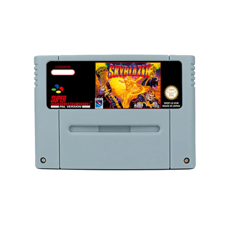 Skyblazer Action Game for SNES 16 Bit Retro Cart Children Gift