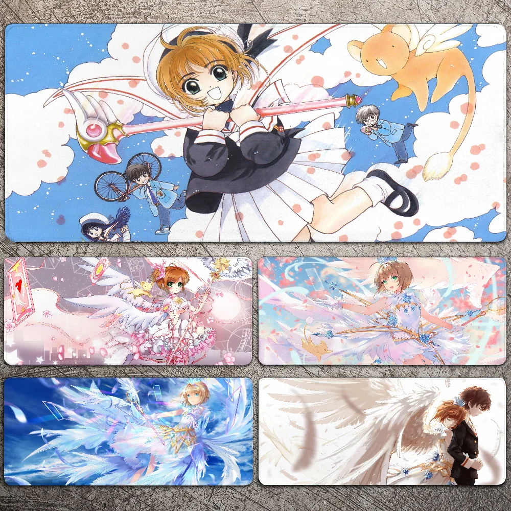 C-Card Captor Sakura Mousepad Large Gaming Mouse Pad LockEdge Thickened Computer Keyboard Table Desk Mat