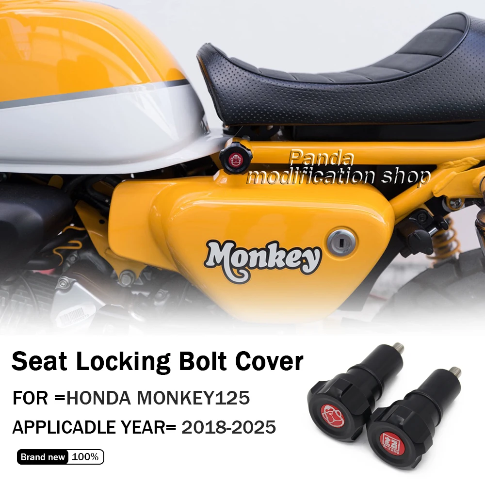 

Seat Locking Bolt Cover accessories For HONDA monkey 125 2018 2019 2020 2021 2022 2023 2024