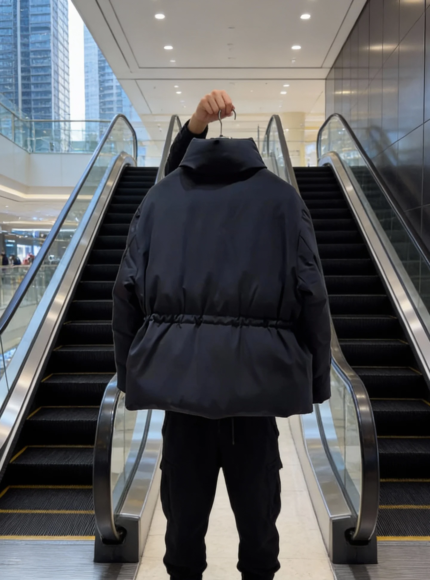 Sli ort Puffer Jaet Women's Bla Bouffant Winter Thi Outerwear Ele Sle Regular Fit Du down Ci Casual