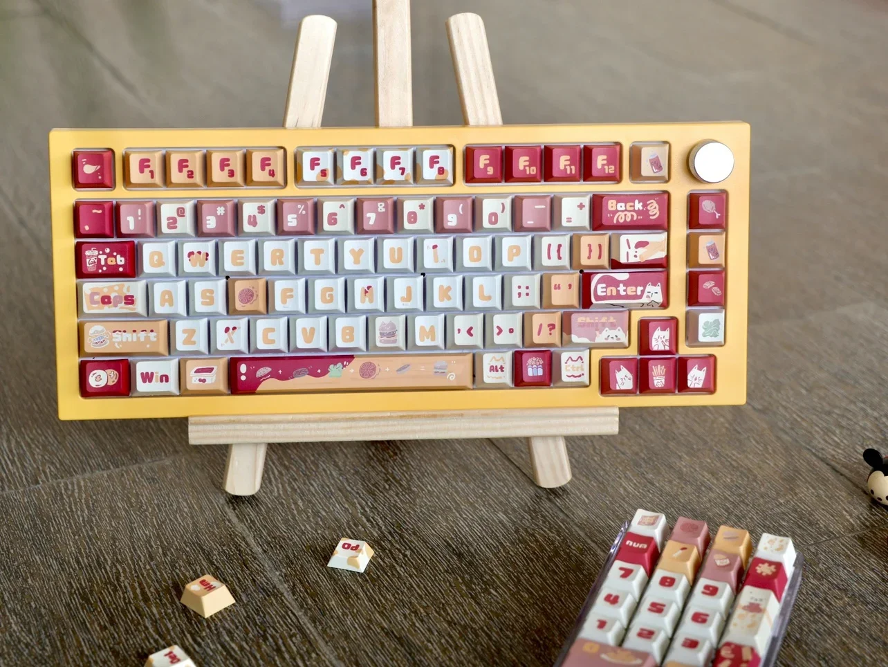 Potato you cute keycap hot sublimation original height keycap BPT small full set