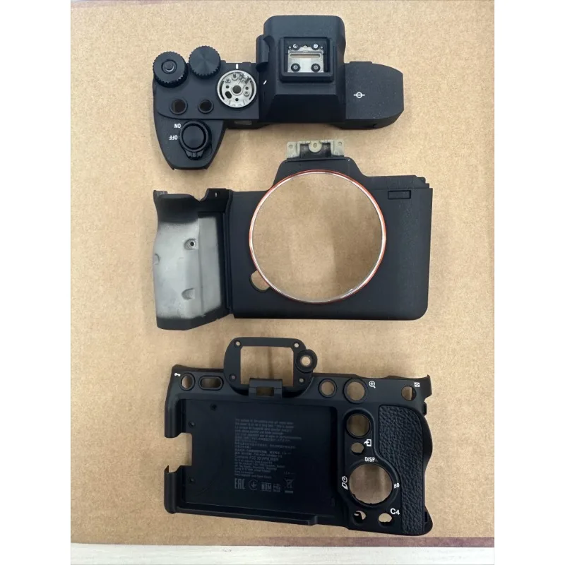 

Детали подходят для оригинального переднего корпуса Sony A7M4, заднего корпуса, нижнего корпуса, нижней крышки, верхней крышки, корпуса.