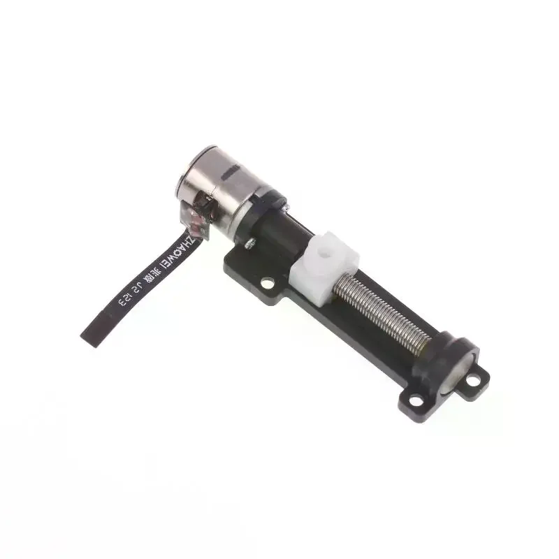 1Pcs 8mm 2-phase 4-wire Precision Stepper Motor Tiny DC 5V 14mm Planetary Gearbox Gear Stepper Motor Screw Metal Slider Nut