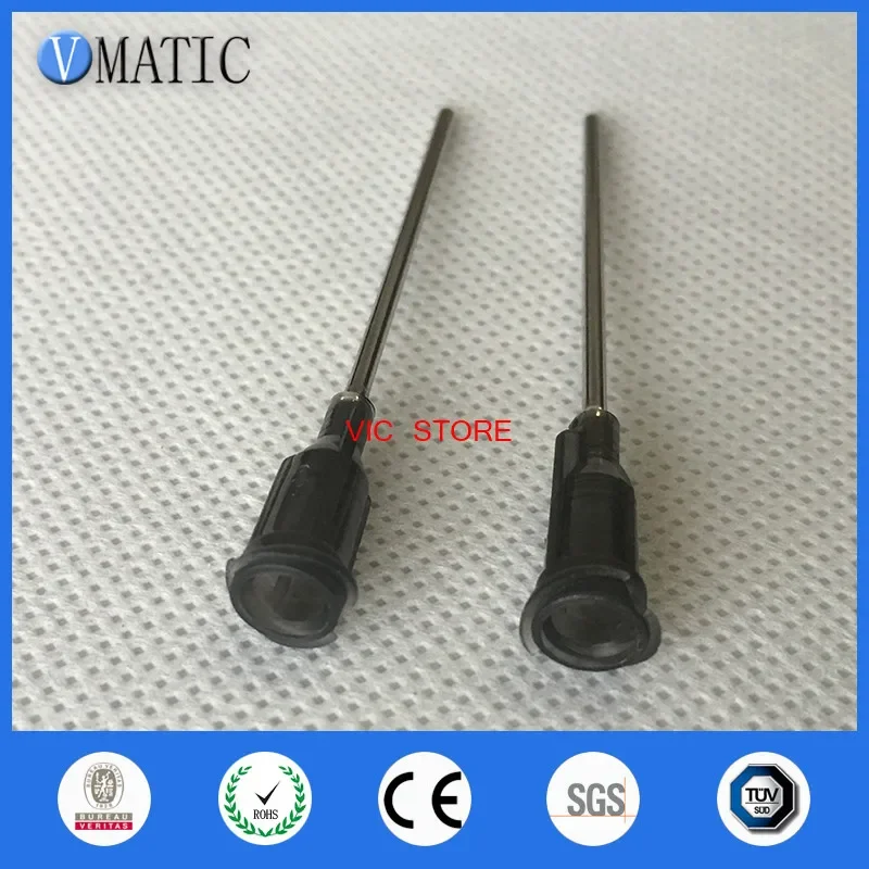 Gratis Verzending 16G 2 ''Inch Luer Lock Lijm Doseernaalden Tips 100 Stuks