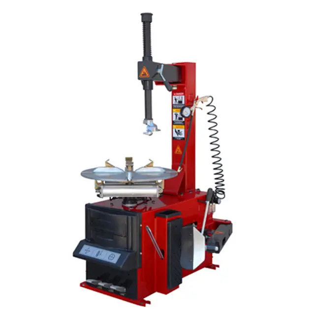 

Высокоэффективный пневматический шиномонтажный станок T524, 1.1 кВт, 8-10 бар, максимальный диаметр диска 41 дюйм, для демонтажа и монтажа шин легковых и грузовых автомобилей