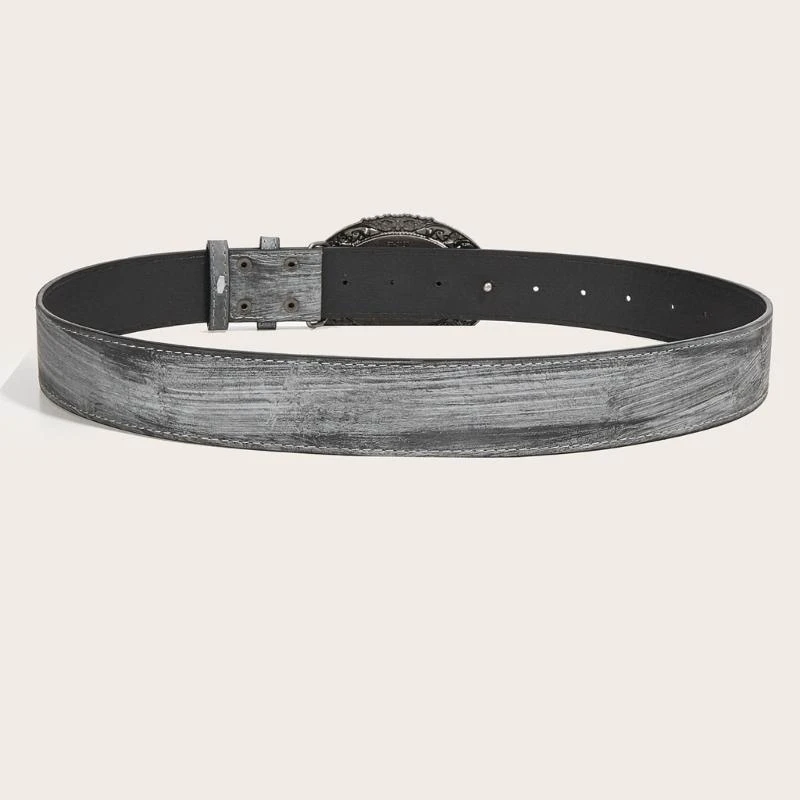 

PU Leather Wide Waist Belt Waist Strap Sash Adorned with Gemstones for Classical Yet Modern Appeal Clothing Accessory 6XDA