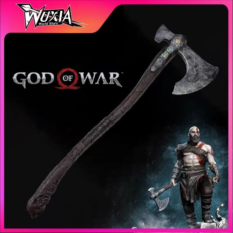 

93cm God of War Axe Leviathan Pirate Ghost Axe Pu Material Weapon War Beast Katana Sword Prop Weapon Role Playing Cos Axe Toys