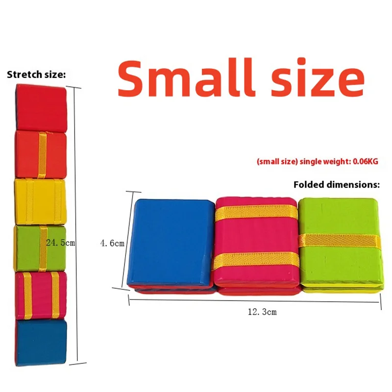 Lustige Kinder Holz pädagogische Farbe kognitive Spielzeug umdrehen visuelle Fehler Spielzeug Zaubershow umdrehen Bausteine Party Geschenk – Detail 1