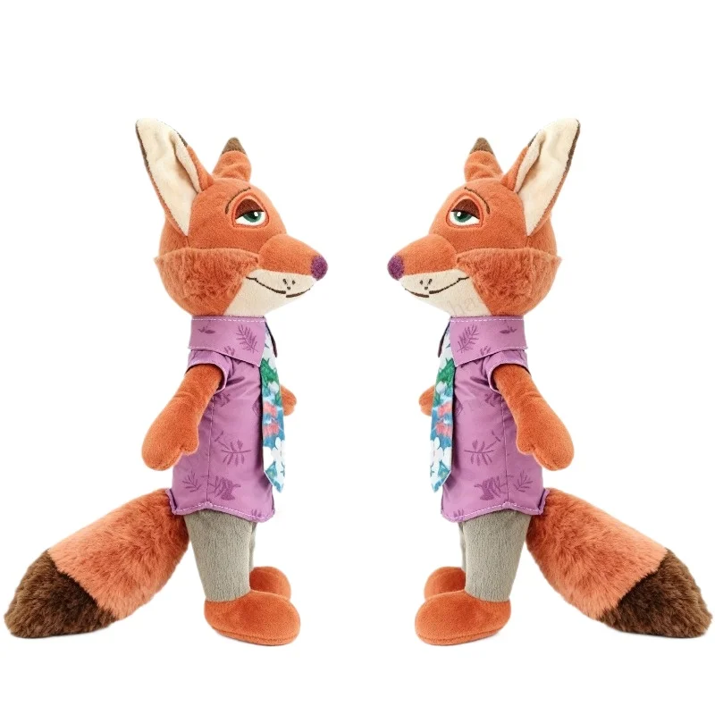 Zootopia2 Disney Anime juguetes de peluche Judy el conejito muñeca Nick el zorro juguete de peluche suave niños regalos de navidad Anime juguete de peluche