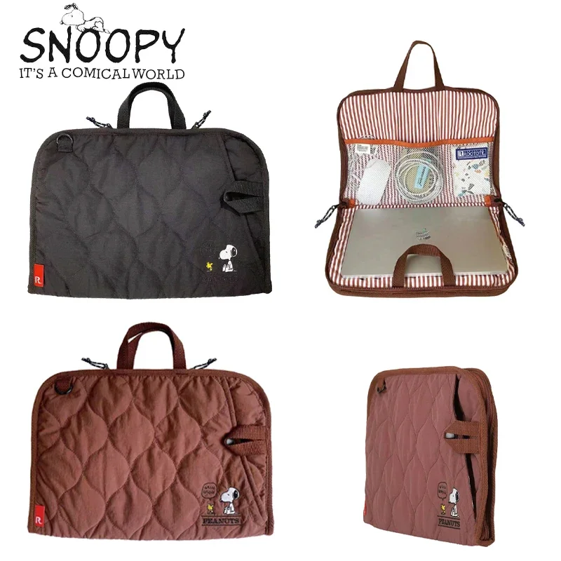 

Snoopy Waterproof Laptop Sleeve Bag 11 12 13 Inch PC Cover For MacBook Air Pro Ratina Xiaomi HP Dell Acer Notebook Computer Case
