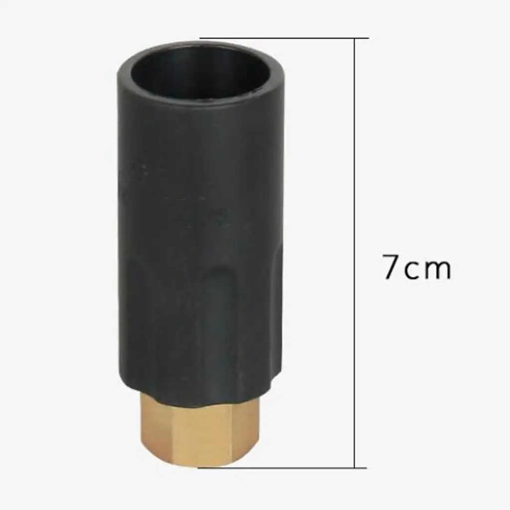 M14 High Pressure Sprayer Nozzle Fan Jet Head Copper Quick Connect Fittings for Car Wash Tools