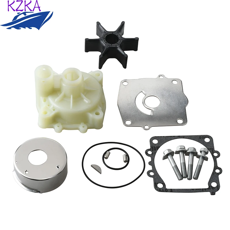 61A-W0078 Water Pump Impeller Repair Kit with housing For  Yamaha 2&4-stroke 150 175 200 250HP Boat Engine