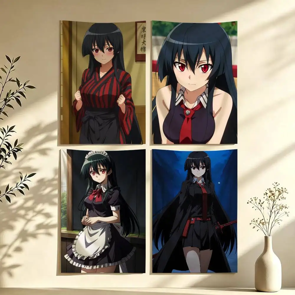 Anime Akame Hot Akame G-Ga KILL Flag Digital Printing Banner for Garage Wall Out Door Decoration