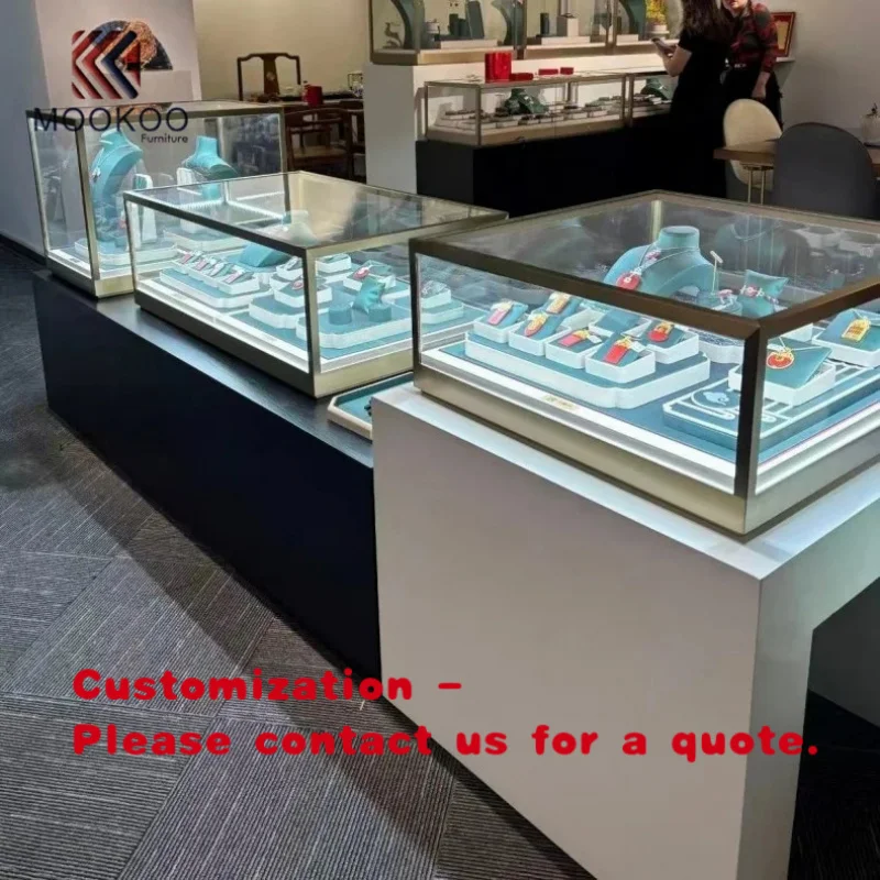 

custom.Customized High Class Led Jewelry Display showcase Jewelry Display Cases Jewelry Shop