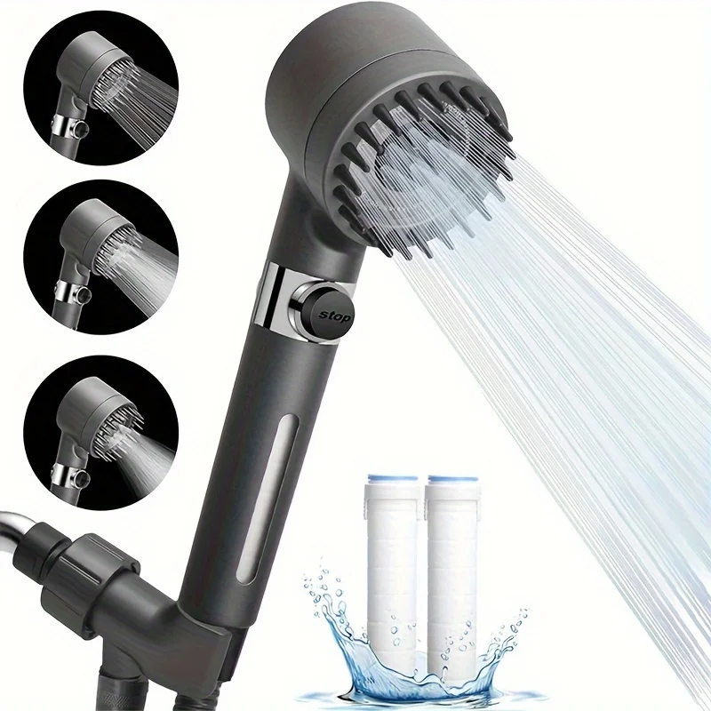 

Powerful Pressurized Shower Nozzle Bathroom Shower Filtration Shower Head Spray Shower Head Hand Held Spray