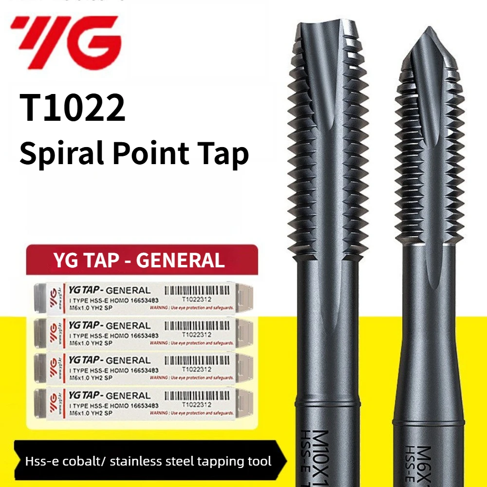 original-korea-yg-1-t1022-spiral-point-machine-tap-general-purpose-hsse-for-stainless-steel-m2-m3-m4-m5-m6-m8-m12-m16-m18-m20