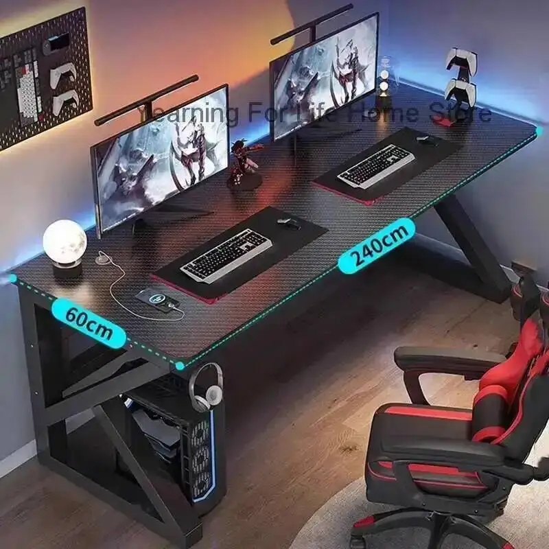 

Room Students Gaming Table Standing Study Living Shelves Computer Desks Office Mesas De Computador Chinese Style Furniture