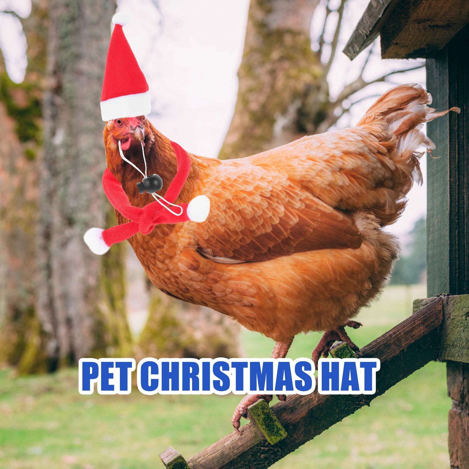 

6Pcs Xmas Pet Hat and Scarf Set Lightweight Decorative Dog Cat Costume Festival Supplies Xmas Pet Hat and Scarf