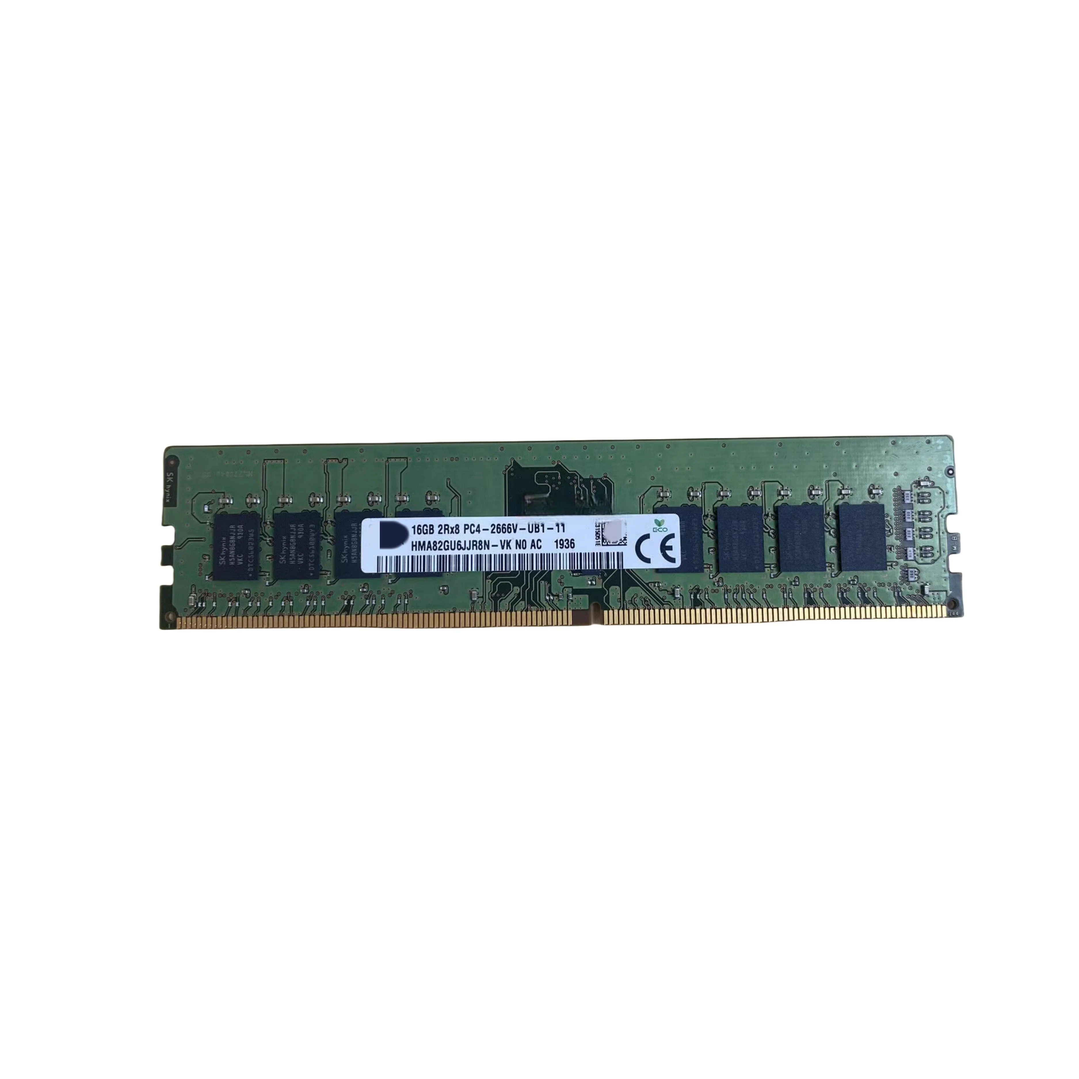 

16G 2RX8 PC4-2666V-U HMA82GU6JJR8N-VK