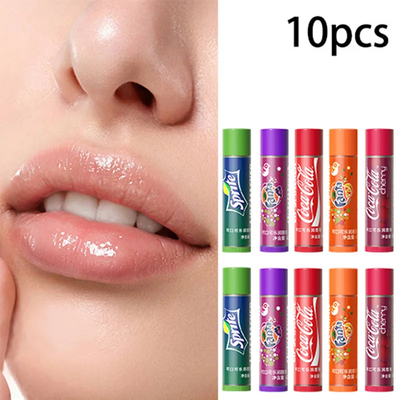 

LiP SMACKER x Coca-Cola 6/8/10 шт. Бальзам для губ с длительным питанием и увлажнением для мужчин и женщин - Ежедневный уход