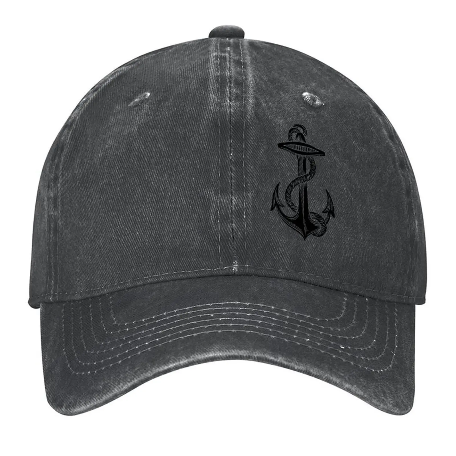 

Navy anchor Baseball Cap Beach Bag Hat Man Luxury western Hat foam party Hat Women Beach Fashion Men's