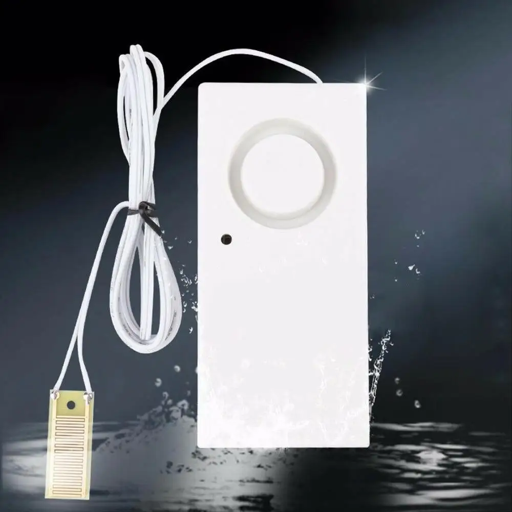 Alarma de fugas de agua, Detector de desbordamiento de nivel de inundación, Sensor de alerta, Detector de fugas de agua de seguridad para el hogar