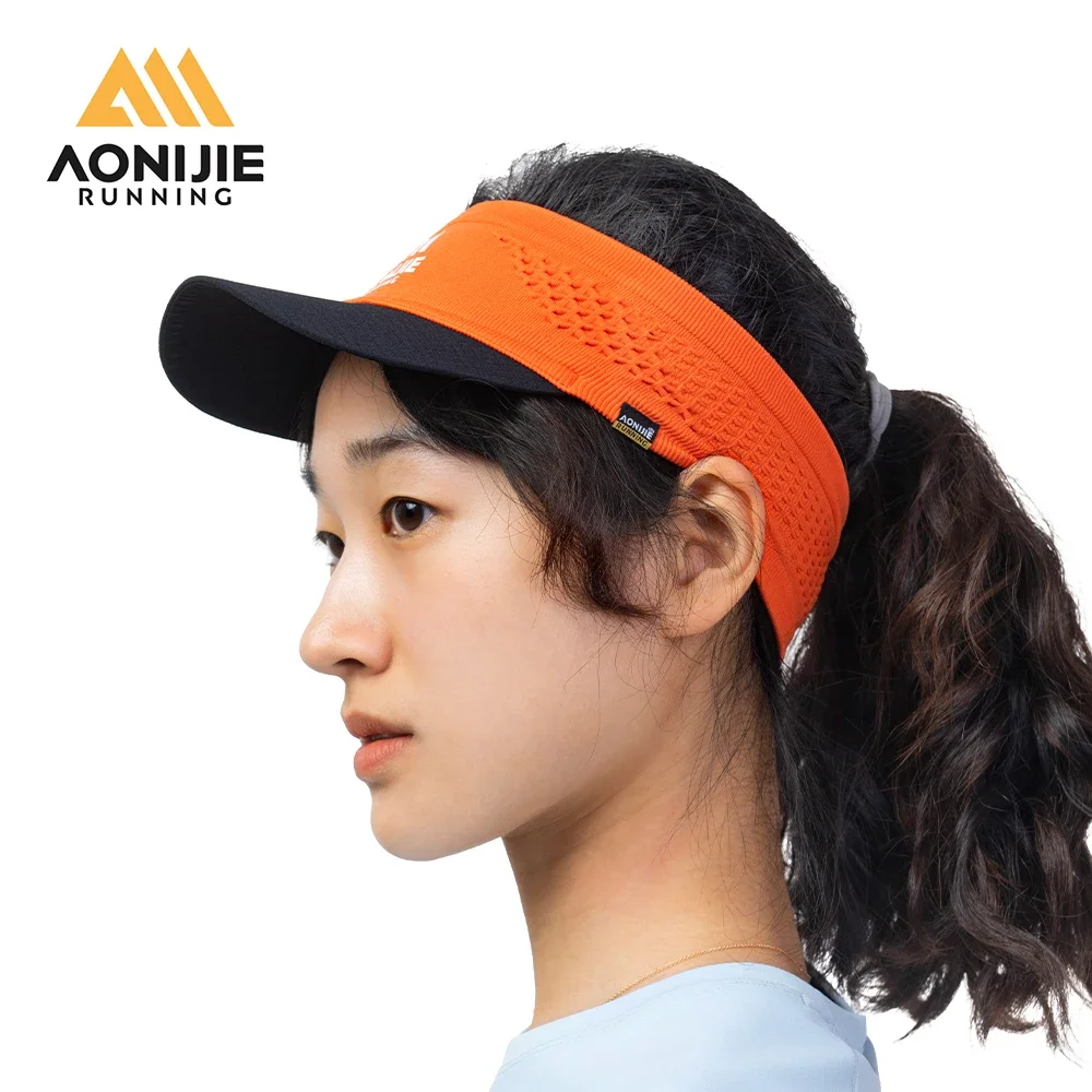 

AONIJIE E4619 Sport Sun Visor Hat Elastic Empty Top Baseball Cap for Women and Men Sun Protection