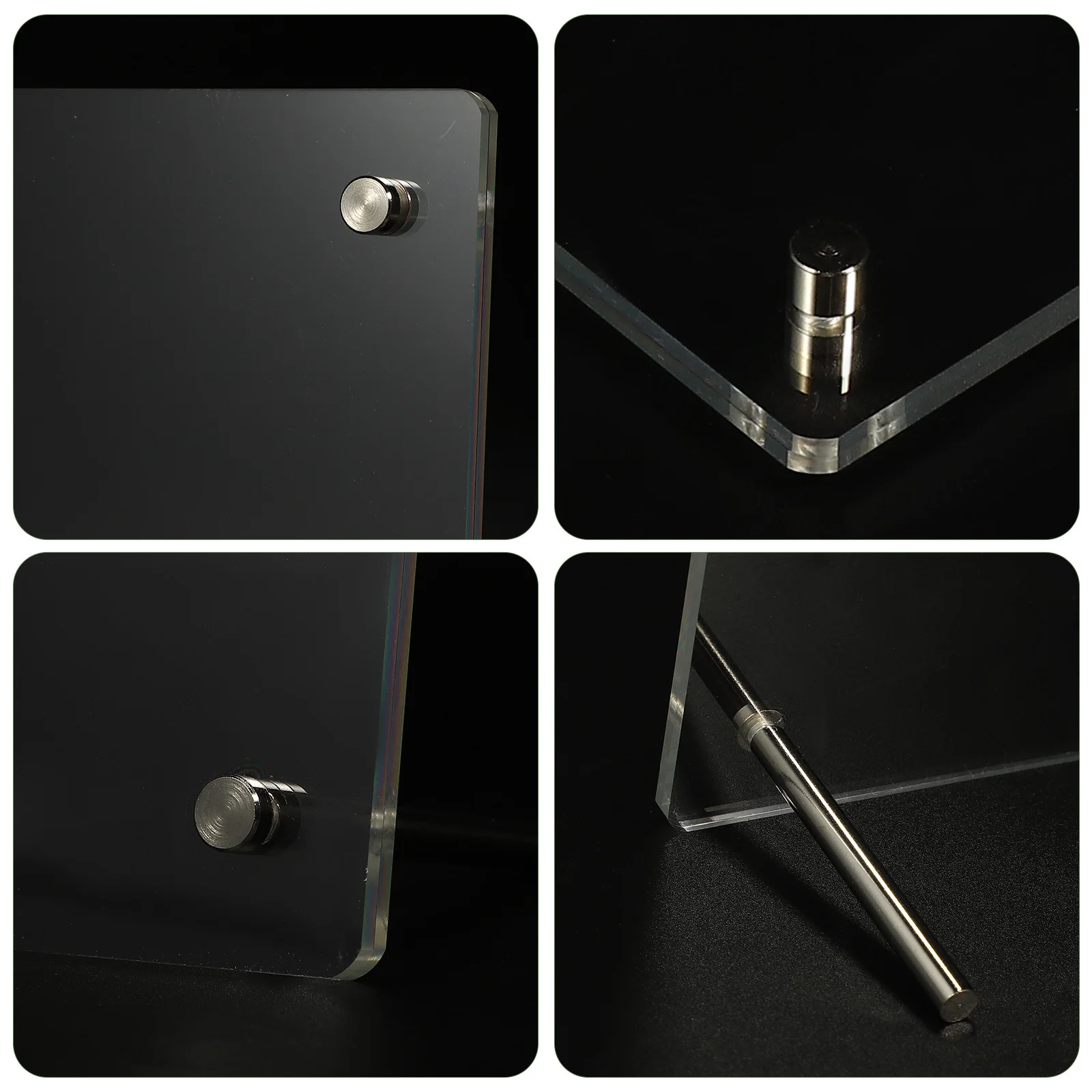 

Акриловый держатель для хранения долларовых купюр, прозрачный органайзер для наличных денег, держатель для денег, защитная стойка для дисплея