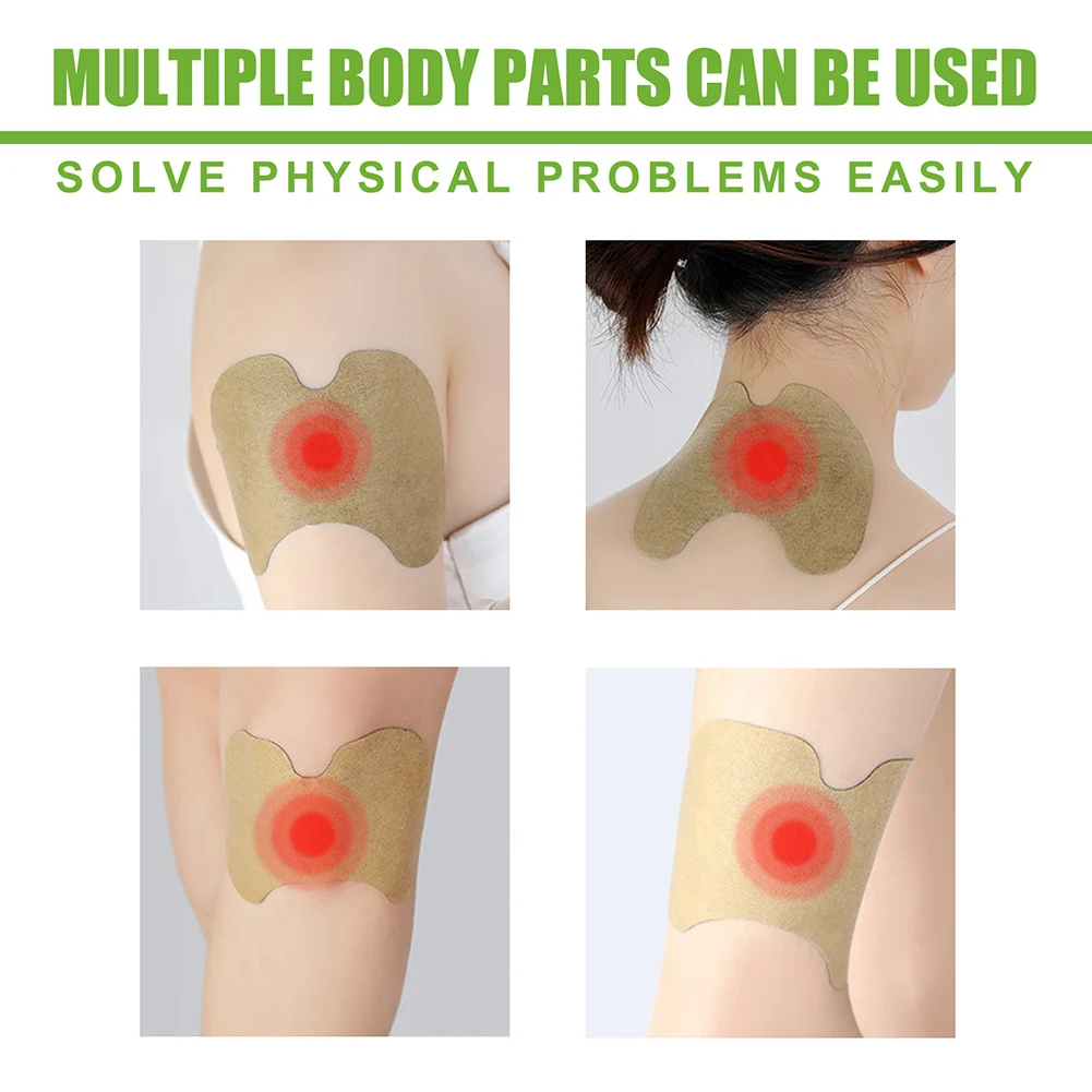 30pcs Mugwort Pain Relief Patch Natural Herbal Knee Plaster Muscle Sprain Knee Waist Pain Solution Rheumatism Rrthritis Sticker