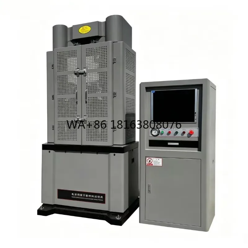 WAW 600B 600KN Computer Control Electro Hydraulic Servo Universal Material Testing Machine