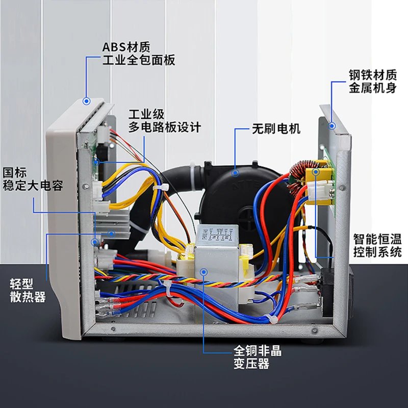 Original ATTEN lead-free hot air gun soldering station Intelligent digital display 1000W rework station For PCB chip repair