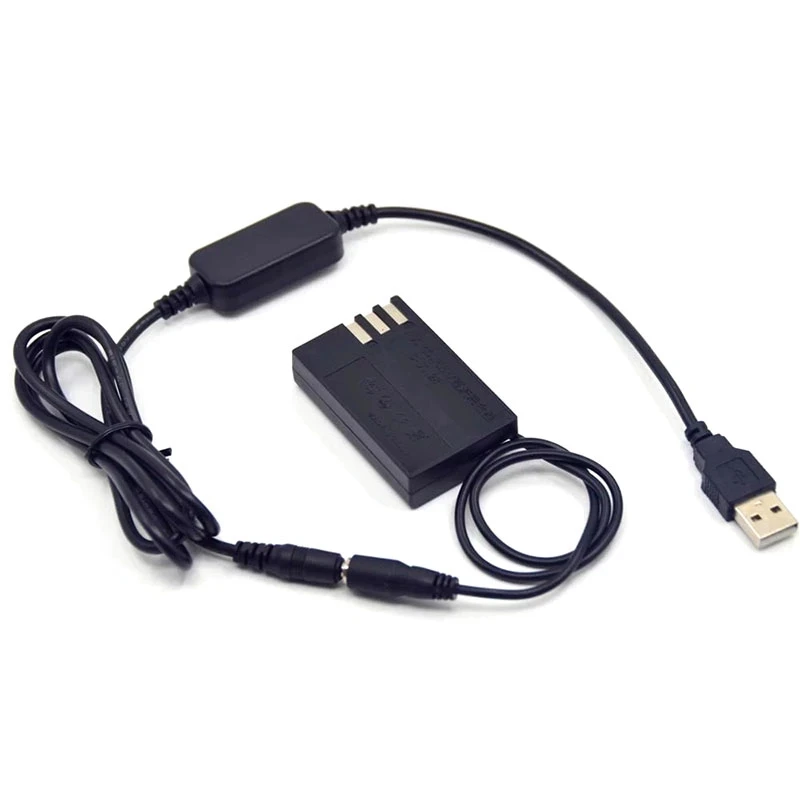 

5V USB Cable Adapter K-AC128 + D-LI109 Dummy Battery D-DC128 DC Coupler Power Bank For Pentax K-70 K-50 K-30 K-R K-2 K-S1 K-S2