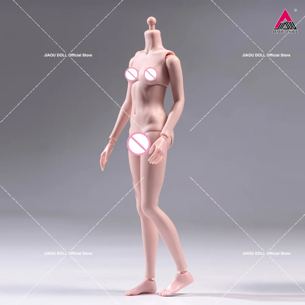ชบกพร่อง 1/6 หญิง Super ยืดหยุ่นพลาสติกข้อต่อ Body PVC ผิวซีดทหาร Action Figure Body ตุ๊กตา