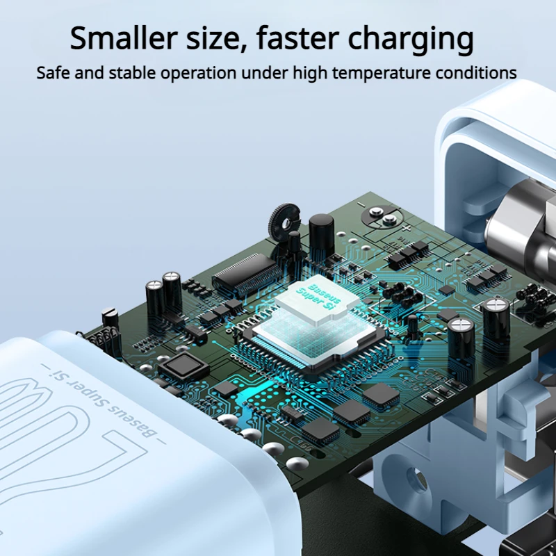 Baseus Super Si Super Silicon Fast Charging Charger PD20W Data Cable and Chargers Package Typec Plug for iPhone14Promax iPad