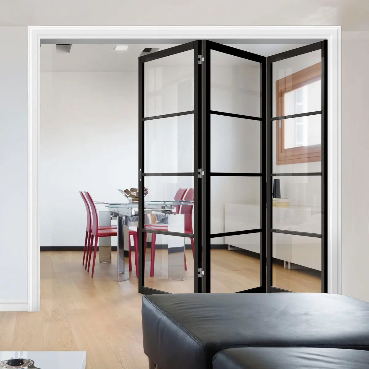 New Folding Safety Door Aluminium