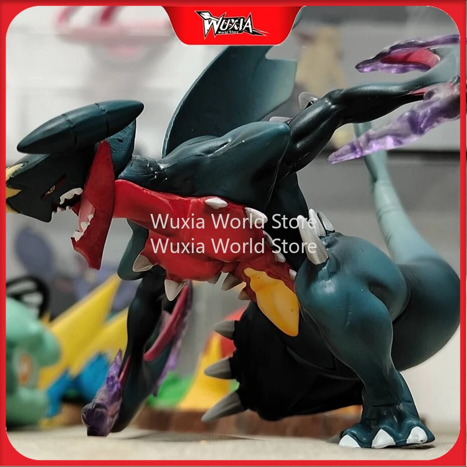 新しい-13-センチメートルガーチョンプフィギュアポケモンアニメフィギュア-2-色コレクションモデルデスクトップ装飾装飾子供のための最高のギフト