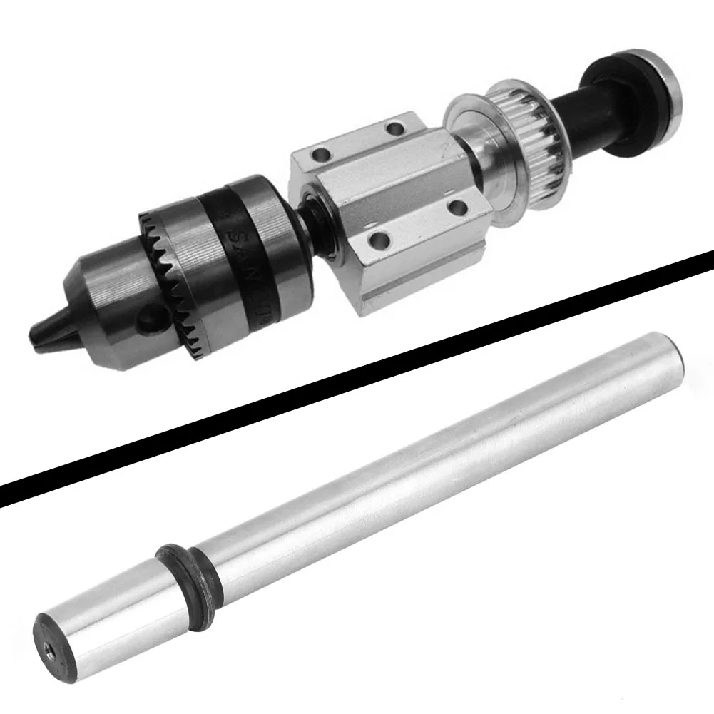 Drill Chuck Arbor B16, Morse Taper Drill Chuck Arbor Connecting Rod Carbon Steel Lathe Accessories