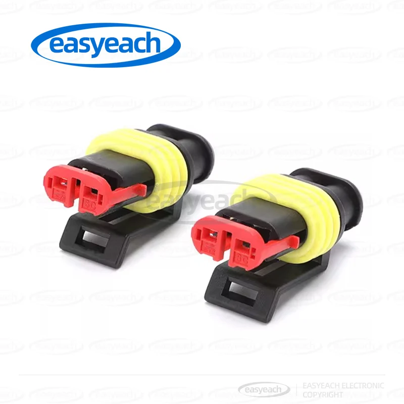 50PCS 282080-1 Temperature Sensor Connector 282104-1 Terminal 282110-1 Plastic Housing Waterproof Connector