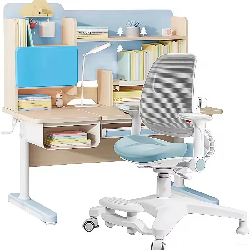 

Children's Table Student Professional Study Stool Kids Desk Kids Furniture Mesa Para Computador Kids Study Table and Chair