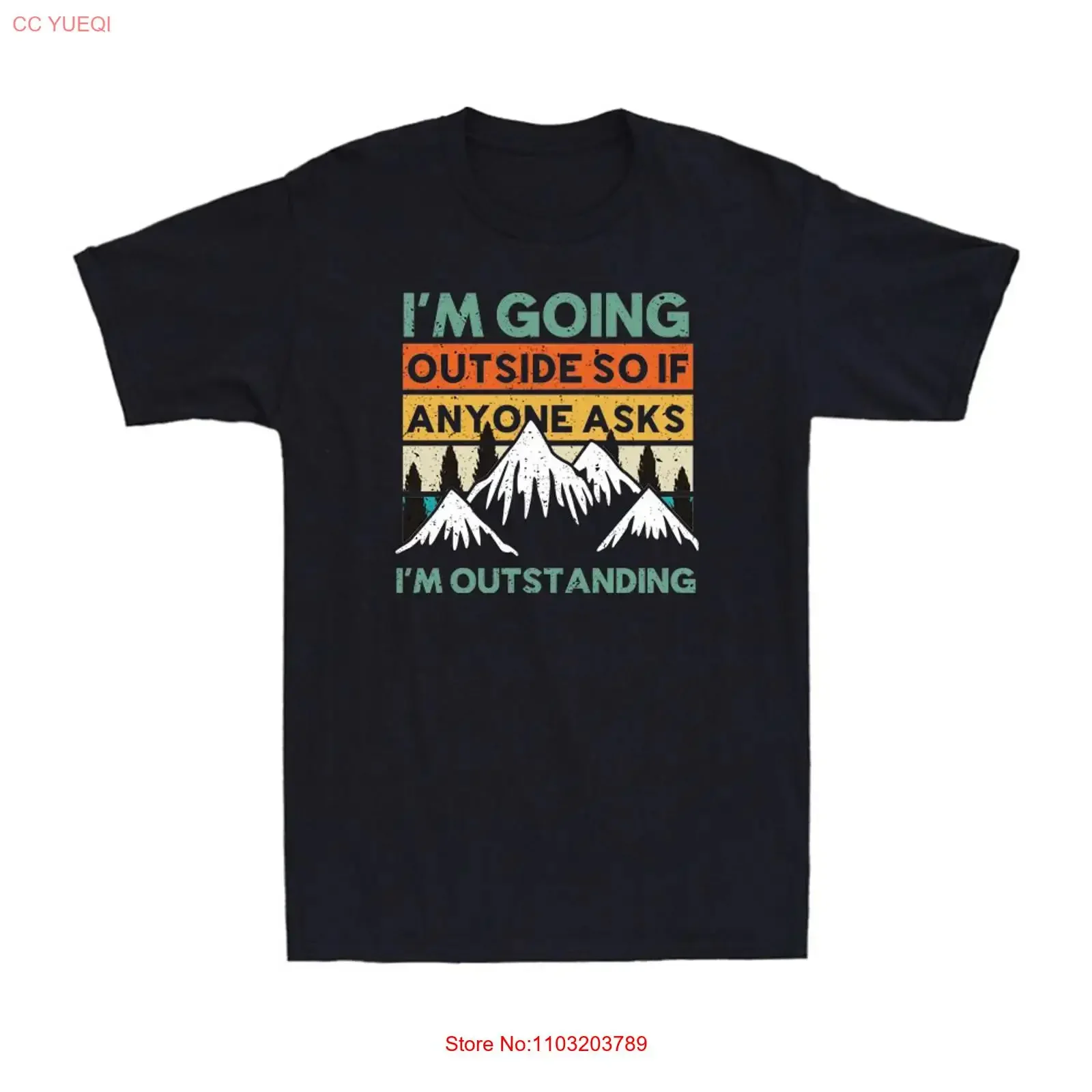 T-shirt vintage délavé pour homme, idéal pour le camping en extérieur et le quotidien – Ne laissez personne dire que vous êtes un "outstanding outdoor camping mens t-shirt vintage washed top for everyday wear slightly" !