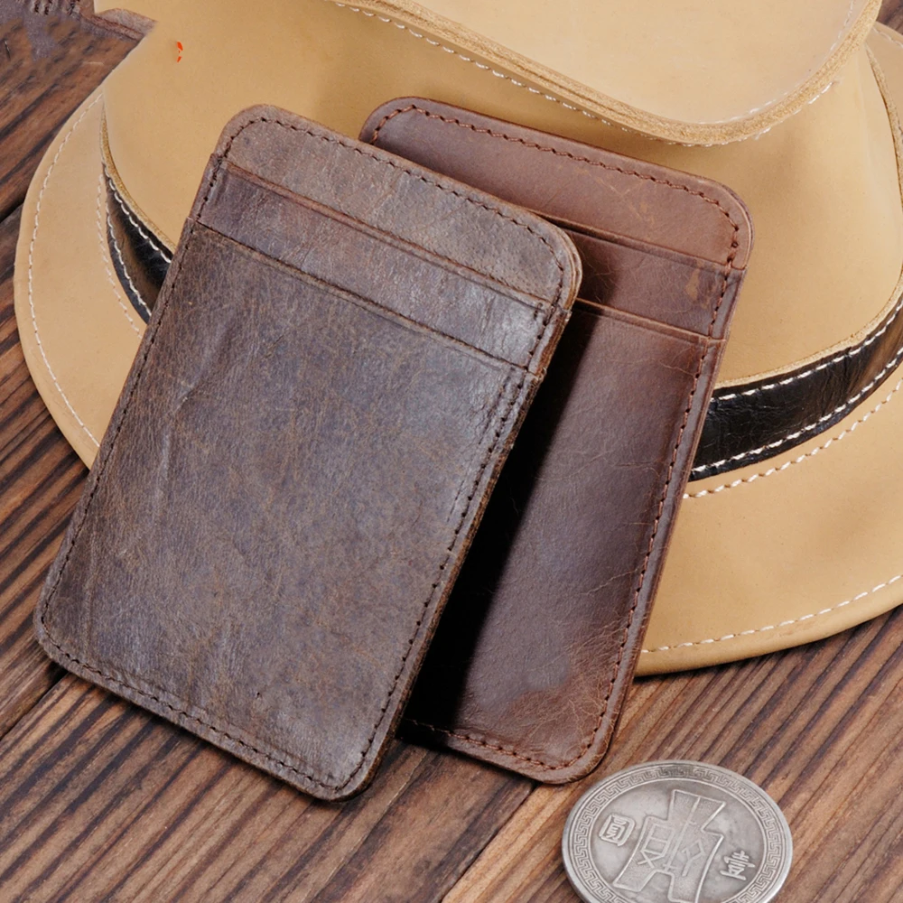 Dompet tempat kartu vertikal kerajinan kulit DIY, dompet tempat kartu desain sederhana, pisau potong, cetakan, alat pelubang pisau baja steel