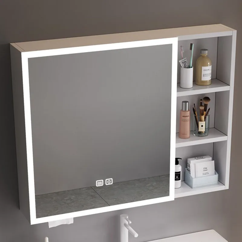 Unique European Bathroom Cabinet Dressers Perfume Storage Mirror Professional Cupboard Universal Gabinete Postmodern Furniture view 6