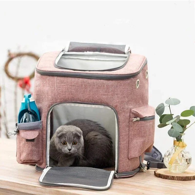 High Quality Pet Backpack Carrier Weekender Backpack Pets Bag For Travel