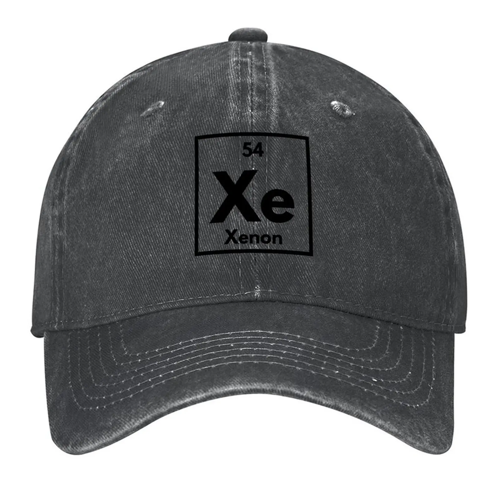 

Periodic Table element number 54 Xe Xenon Baseball Cap dad hat Luxury Cap Hip Hop Beach Outing Men Hats Women's