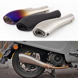 51mm/61mm connector universal motorcycle exhaust muffler with DB killer for Z1000 R15 V4 XSR125 MT03 CBR250RR SPRINT 150 YZF R7