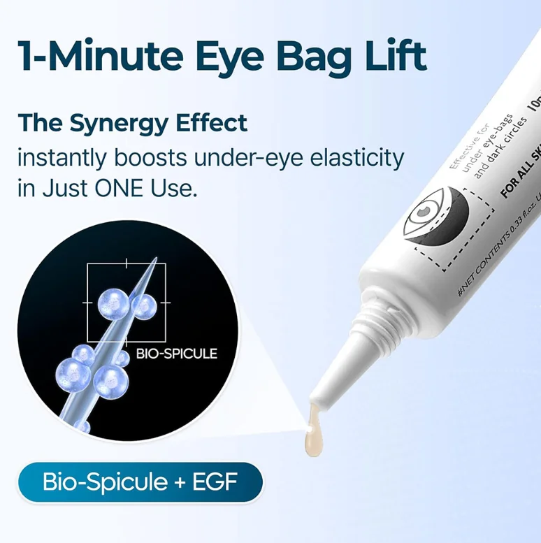 Korean Brand Dr.Melaxin EYEPHALTE EYECREAM Reduce Fine Lines Improve Under-Eye Wrinkle Bags Dark Circles Volume Lifting Eyecream